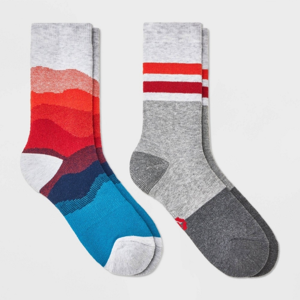 2pk Outdoor Crew Socks